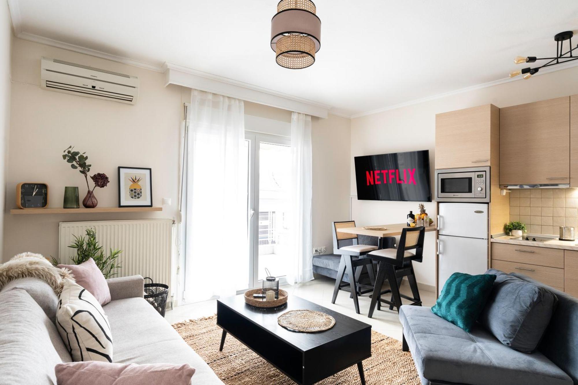Pomegranate Luxury Penthouse Maisonette With Beautiful Terrace & Free Parking By Binobi ! Szaloniki Kültér fotó